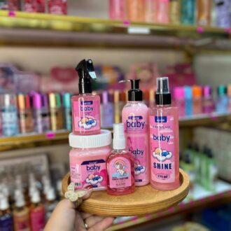 ست کامل بیبی صورتی